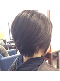 チョコレート×ショートヘア