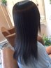 【平日2名様限定】根元カラー＋スタンダード縮毛矯正 ＋カット→22000円　