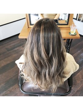 リピュア(Re:PURe) **アッシュブラウンバレイヤージュ**