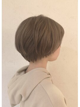 ビーエリア 本店(BE AREA) 【サロンワーク】マッシュ系ショートボブ