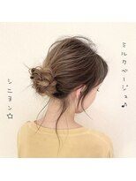 アウルム 下北沢(aurum)&nbsp;【セット】おくれ毛シニヨン