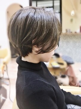 モリオフロムロンドン 泉南店(morio FROM LONDON) #クセ毛さん対応#ショートボブ
