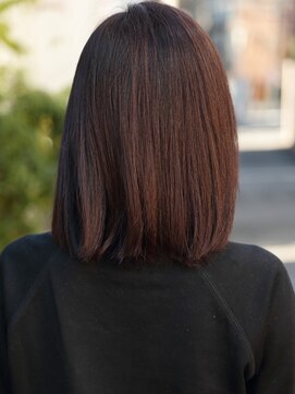 ヘアカラーカフェ 神戸六甲店 (HAIR COLOR CAFE) 【40代50代に人気の白髪染めアッシュ】ピンクベージュ