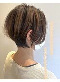 美シルエットなショート_市川