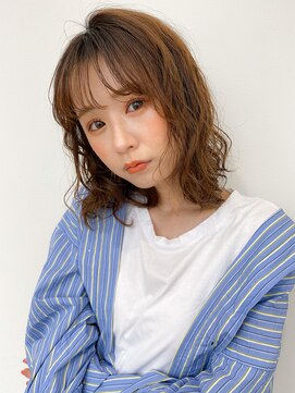 サンク ヘア アンド スパ パルシェ店(CINQ hair&spa) 《CINQ》勝見　ゆるふわウェーブ♪