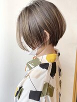 モリオフロムロンドン 原宿本店(morio from London)&nbsp;【morio原宿】外国人風　ハンサムショート　ハイライトカラー