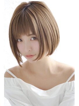 グランアージュ 柏西口店(grandage) 大人可愛い20代30代40代前下がりひし形小顔ボブ丸みミディ 柏 d