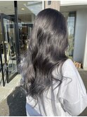 ホワイトシルバーバレイヤージュ