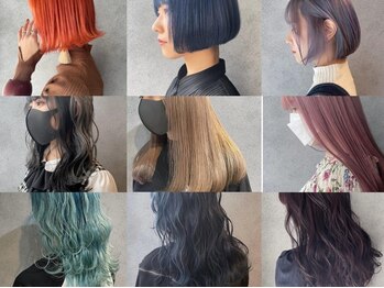 ヘアサロンエム フィス 池袋(HAIR SALON M Fe's)の写真/【池袋東口徒歩2分】豊富なカラーバリエーション♪【カット＋カラー¥7150/ブリーチ＋カラー¥11000～】