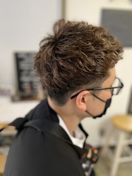 ヘアアンドスペース ベロン(hair&space velon) メンズハイライト