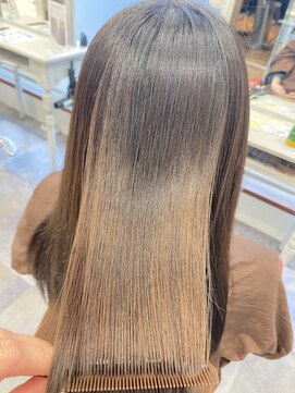 アース 福岡天神赤坂店(HAIR & MAKE EARTH) 【髪質改善】見た目年齢不詳!