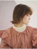 くせ毛風ボブ/無造作/外ハネゆるふわボブ【カペリベラ香里園店】