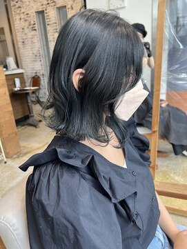 バディヘア ルーツ(BUDDY HAIR ROOTS) 韓国ヘア/透明感カラー/アッシュグレー/おくれ毛カット