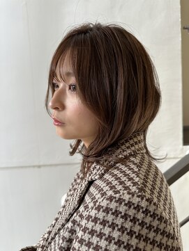 ロンド ストラーダ 心斎橋(Lond strada) シルキーベージュ×グレージュカラー【髪質改善/縮毛矯正】