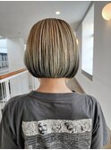 切りっぱなしボブ/ショートカット/ショートヘア/20代/30代/40代