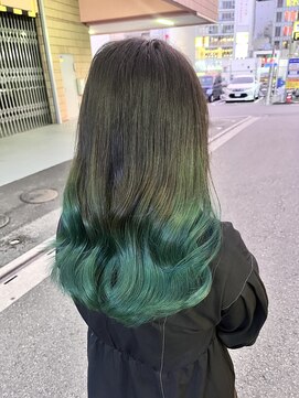 アルート 町田店(aroot) ＊グリーングラデーション＊