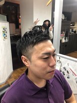 キングマンバーバー 田町店(KING MAN BARBER)&nbsp;ツーブロックスタイル