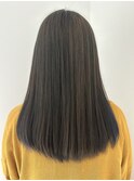 暗めアッシュ×ブルーインナーカラー