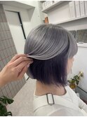 前髪/マチルダボブ/ピンクベージュ/インナーグレージュ/渋谷