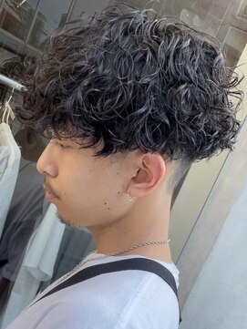 フィフス 栄(fifth) 波巻きスパイラルパーマメンズマッシュツイストスパイラルパーマ