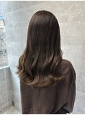 シールエクステグレーベージュレイヤーロングエモージュ