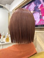 シアン 立川店(Shian)&nbsp;切りっぱなしボブ×オレンジショコラ♪