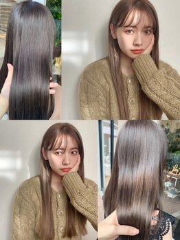 リノ(Lino)の写真/自社開発の髪質改善メニューを髪質に合わせてご提案！周りに褒められる美髪に♪［髪質改善トリートメント］