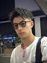 ヒロギンザ 大阪本店(HIRO GINZA)&nbsp;ピンパーマ×スキンフェード