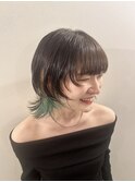 ウルフカット yume