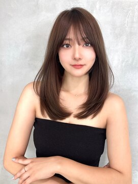 ロンドローズ 名古屋(Lond damaskRose) レイヤーカット ケアブリーチ ダブルカラー 41110