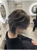 【木下限定】men'sシャドールーツ　black×purple grey