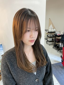 ヘアースイッチ(HAIR SWITCH) ロング/縮毛矯正/オリーブブラウン