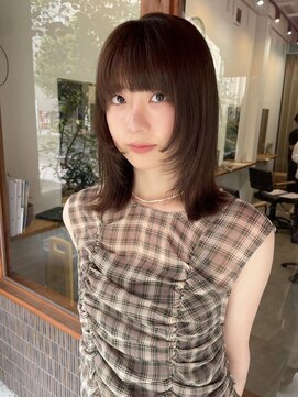 アンドレ ヘア デザイン(Andre Hair Design) 顔まわりレイヤー外ハネ