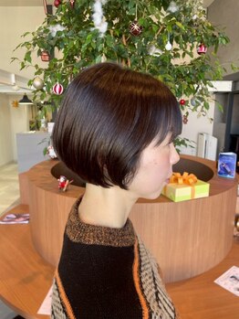 リア(Li’a)の写真/【似合わせ×360°美シルエット】サロン帰りの仕上がりが自宅でも簡単に再現できる★カットのモチも抜群◎