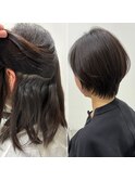 シンプル美人ショート