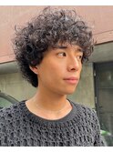 海外風ハードパーママッシュパーマくるくるパーマプードルパーマ