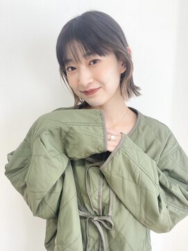 バサ 高田馬場店(BASSA) □ぱつっとボブ□【高田馬場髪質改善】