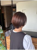 上品ナチュラルな小顔ショート