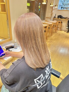 オーガニックエコ 川越(organic+eco) ほんのりピンクベージュ