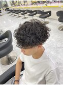 水口湧太指名限定波巻きパーマ