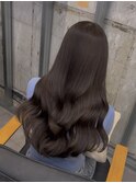 ダブルカラー/大人ボブ/黒髪スタイル/髪質改善/縮毛矯正