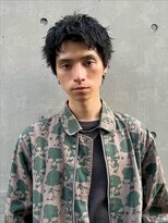 グリーンミドル(GREEN middle)&nbsp;メンズカット/メンズパーマ:スパイキー/メンズショート/癖毛風