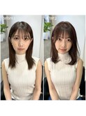 ２０代３０代４０代◎髪質改善韓国似合わせ小顔カット