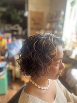 ピスパロ(PISPALO)&nbsp;ハイライトパーマスタイル