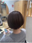 グラデーションショートボブ