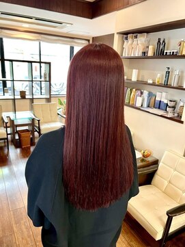 ダアッカ(da acca) 【髪質改善、ナチュラルブラウン】河原町/三条/縮毛矯正/艶髪