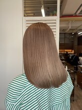 コノアラボ 守谷店(Conoah labo) 透明感抜群♪ミルクティーベージュ(ブリーチ1回~)