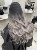 【手島カミラ】シルバー×グラデーション