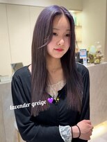 エンター 天神店(ENTER)&nbsp;lavender greige/ラベンダーグレージュ/大名美容室