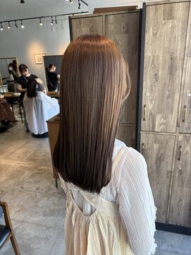 ヘアーループセラデザインワークス(Hair ruup Sela design works) 透明感オリーブベージュ